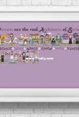 CloudsFactory - Fabulous Women of History SAL parts 1-6