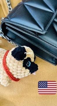 SvetlaArtShop - Svetlana Yevtyukhina - lyna toys - natalia sapunova  Pug pattern - English