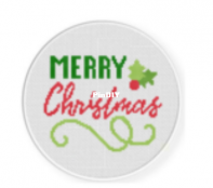 Daily Cross Stitch - Merry Christmas Cheer