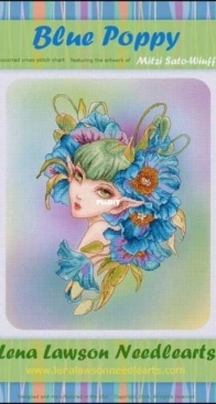 Lena Lawson Needlearts -  Blue Poppy XSD