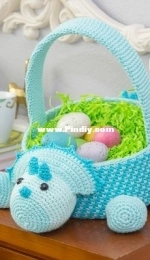 Briana K Designs - Briana A Kepner - Dinosaur Easter Basket