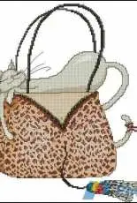 Design Works 2728 Leopard Purse