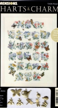 Dimensions 72426 Floral Alphabet XSD and PCS10