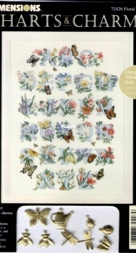 Dimensions 72426 Floral Alphabet XSD and PCS10