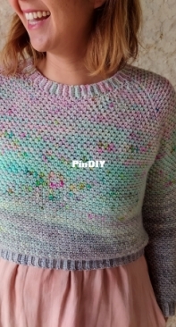 Confetti DK Pullover Adult by Sandra Gutiérrez - Nomad Stitches