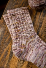 Craggy Shore Socks by Emily Franck - The Blue Mouse - Free
