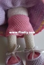 bunny in spring outfit