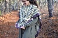 Woodsy Wanderer Shawl by Annie Lupton