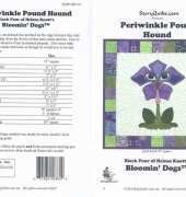 Story Quilts Periwinkle Pound Hound by Helene Knotts