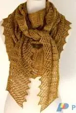 Goldwing shawl/wrap by Ambah OBrien