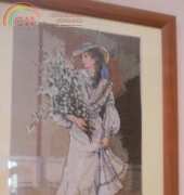 Finished dimensions  potrait of elegance
