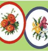 Megat 4650A - Four Flowers Cards