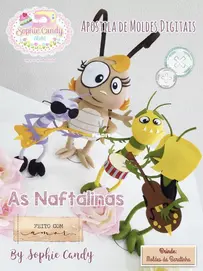 Sophie Candy Ateliê - Bruna Correa - As Naftalinas -  Im Naftalin - Portuguese