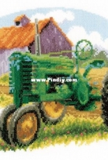 Vervaco PN-0146927 - Green Tractor
