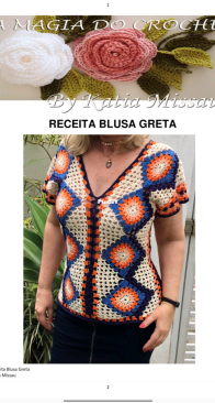 Blusa Greta - Portuguese