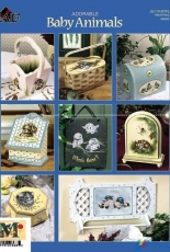 Plaid 9368 Adorable Baby Animals by Peggy Harris, Decorative Painting 1998