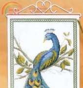 Atelje Margaretha 1661 - Peacock Bellpull