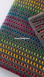 Melly Elly Crafts - Lucy - Rainbow Through the Storm Afghan