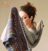 Mairlynd-Moonraker Shawl by Melanie Berg-English