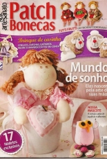 Artesanato-Patch Bonecas No.15 /Portuguese