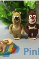 Unknow designer- Two junior bears - Chinese