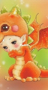 Lena Lawson Needlearts - Dragon Baby XSD