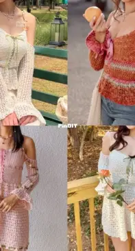 Moon and Baileys Crochet - Brianna Hibikii - Judy Top / Dress - English