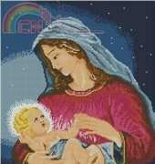 Virgen con Niño (Maria with baby) DK 020