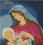 Virgen con Niño (Maria with baby) DK 020