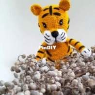 Gek op Haken - De Gehaakte Schat - Karina de Vries - Tiger Tammy - Tijger Tammy - Dutch