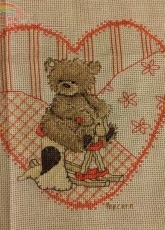 Finished popcorn cushion