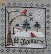 LHN Monthly Ornaments 2010 January