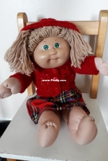 Cabbage Patch Hooded Cardigan by Christine Hilbig-Free