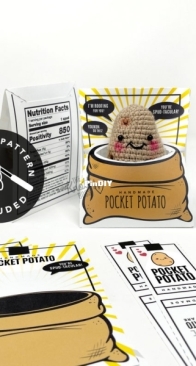 The Knotty Boss - Anna Leyzina - Printable Packaging For Pocket Potaties and The Knotty Pocket Tater