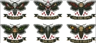 The Witchy Stitcher - Horror Moths Series - Part One PCS + XSD