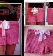 Emi Harrington - 578 - Crochet Shorts