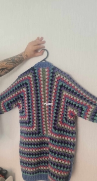 Crochet cardi