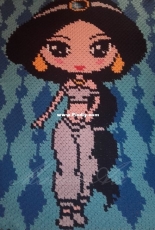 Two Magic Pixels - Mini Jasmine Blanket