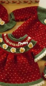 Hampton Towers - Strawberry Layette