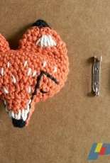 Pica Pau - Yanina Shenkel - Fox Brooch - Russian - Free