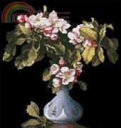 Artecy Cross Stitch - Apple Blossoms in a Vase