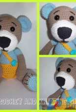 Teddy bear in shorts
