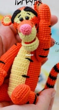 Olya Usolya Amigurumi - Olya Usoltseva - Tigger - Russian