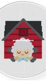 Daily Cross Stitch - Barn Sheep