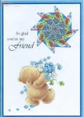 Flower Bear and Forest fruit Tea bags Card 2