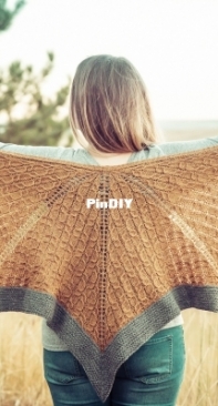 Autumn Dreamer Shawl by Kalurah Hudson - English, Spanish