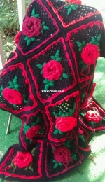 Irish Roses Afghan