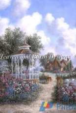 HAED HAEDPL 25016 Garden Path by Dennis Patrick Lewan