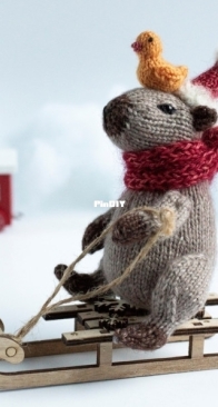 Capybara by Natalia Golubeva - artknitgroup -English