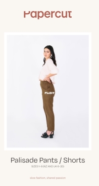 Papercut Patterns - Palisade Pants / Shorts - Sizes 1-8